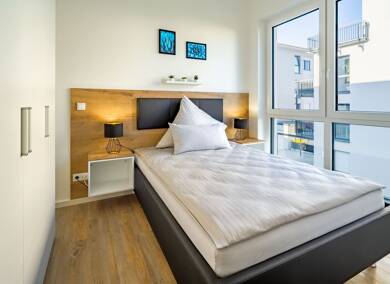 Studio zur Miete - Neubau Wohnen auf Zeit 1.490 € 2 Zimmer 37 m² Dieselstraße 8 Bad Nauheim Bad Nauheim 61231