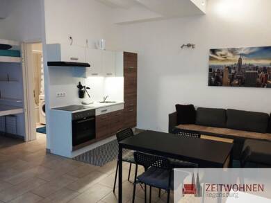 Wohnung zur Miete Wohnen auf Zeit 990 € 1 Zimmer 44 m² frei ab 01.08.2025 Innenstadt Regensburg 93047