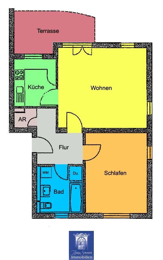 Wohnung zur Miete 520 € 2 Zimmer 63 m²<br/>Wohnfläche Freital Freital 01705