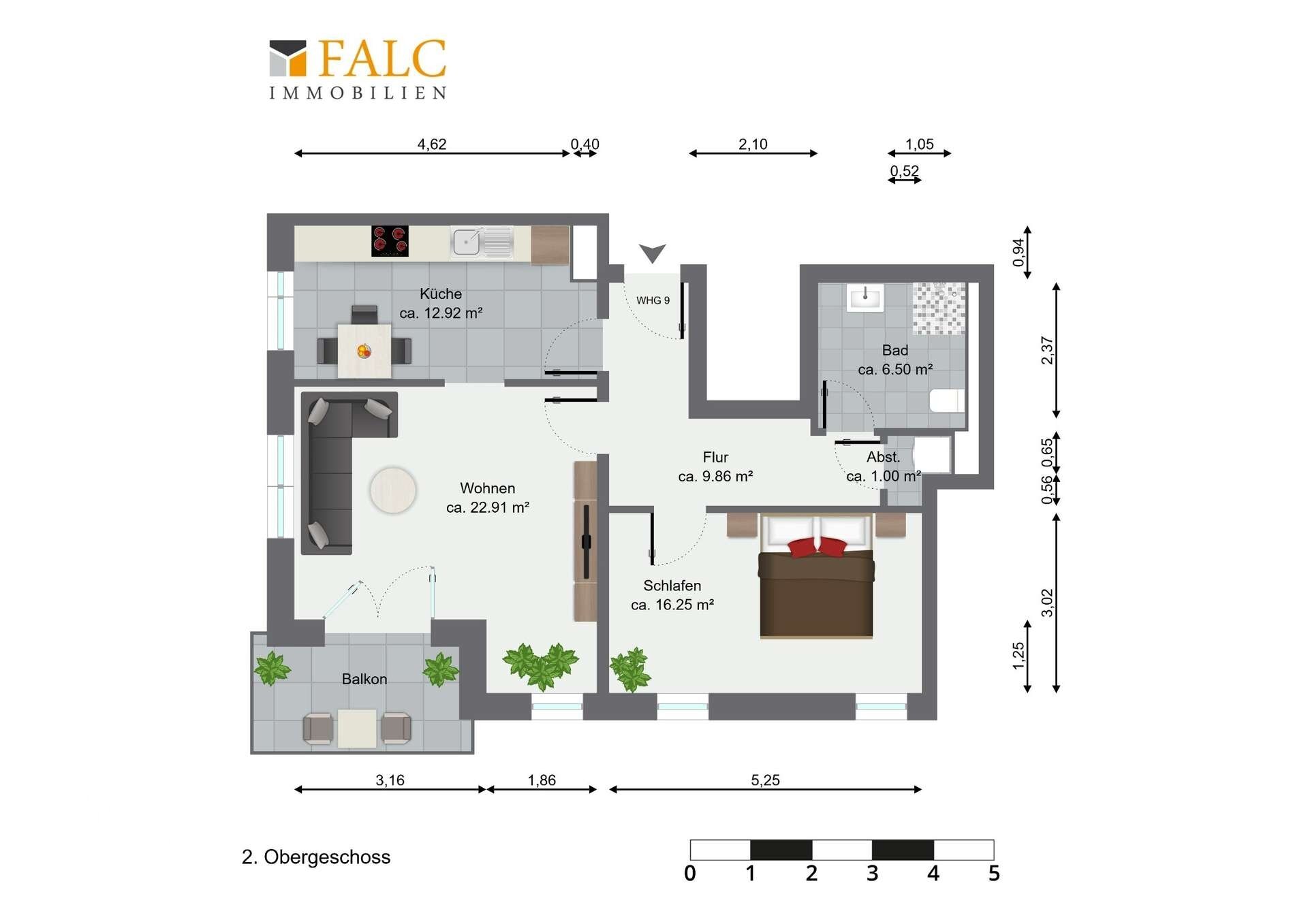 Wohnung zur Miete 1.025 € 2 Zimmer 72,5 m²<br/>Wohnfläche 2.<br/>Geschoss 15.02.2025<br/>Verfügbarkeit Werdervorstadt Schwerin 19055