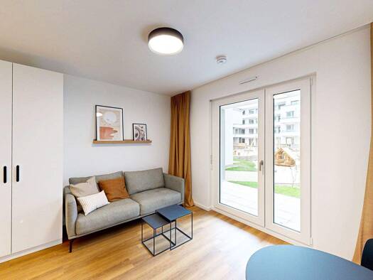 Studio zur Miete 655 € 1 Zimmer 31,4 m² 2. Geschoss Rheinallee 11g Süd Ludwigshafen am Rhein 67061