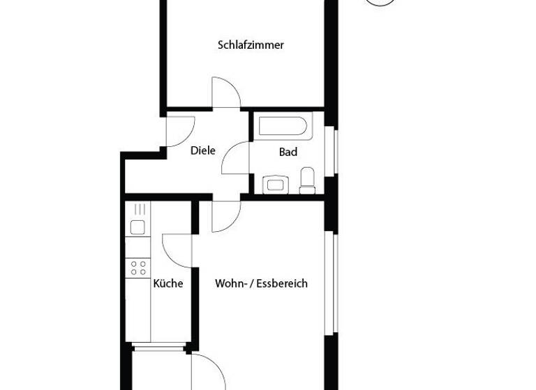 Wohnung zum Kauf 115.000 € 2 Zimmer 60 m² EG Dülken Viersen 41751