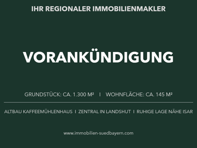 Einfamilienhaus zum Kauf 1.995.000 € 5 Zimmer 145 m² 1.297 m² Grundstück Landshut 84034