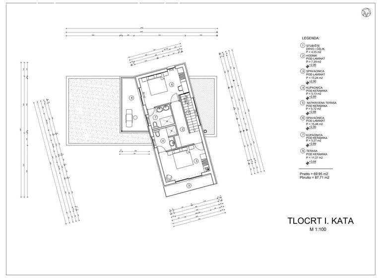 Einfamilienhaus zum Kauf 730.000 € 4 Zimmer 232 m² Pula 52100
