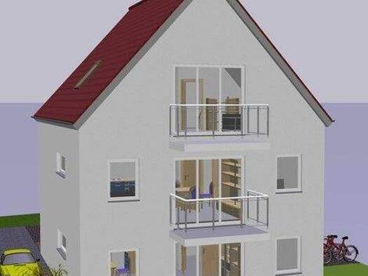 Wohnung zum Kauf provisionsfrei 262.600 € 2 Zimmer 54,4 m² 1. Geschoss Burgau 89331