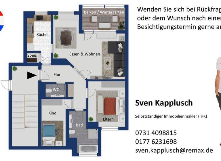 Wohnung zum Kauf 295.000 € 3 Zimmer 82 m² 1. Geschoss frei ab sofort Römerstraße 33 Wullenstetten Senden 89250