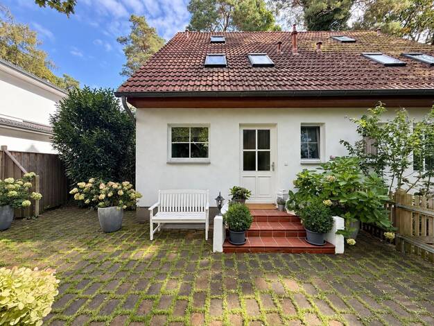 Doppelhaushälfte zum Kauf 490.000 € 4 Zimmer 92,2 m² 299 m² Grundstück Konradshöhe Berlin 13505