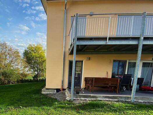 Wohnung zur Miete - Erstbezug 855 € 3 Zimmer 78 m² 1. Geschoss Farrenstall 3 Bühlerzimmern 74523