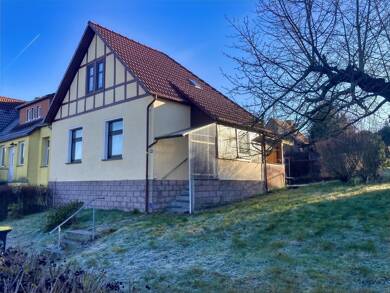 Doppelhaushälfte zum Kauf 79.500 € 4 Zimmer 85 m² 1.173 m² Grundstück Bleicherode Bleicherode 99752