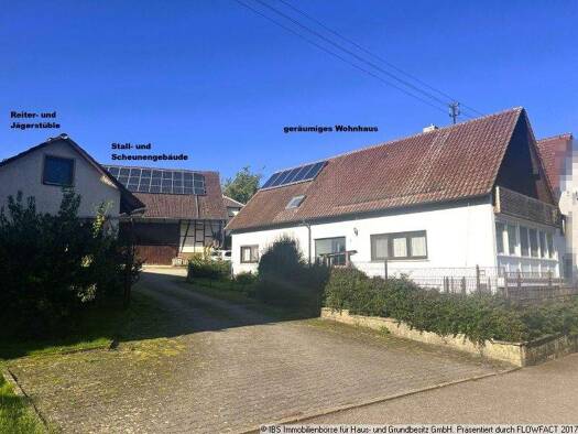 Bauernhaus zum Kauf 359.000 € 8 Zimmer 200 m² 2.800 m² Grundstück Alkertshausen Blaufelden 74572