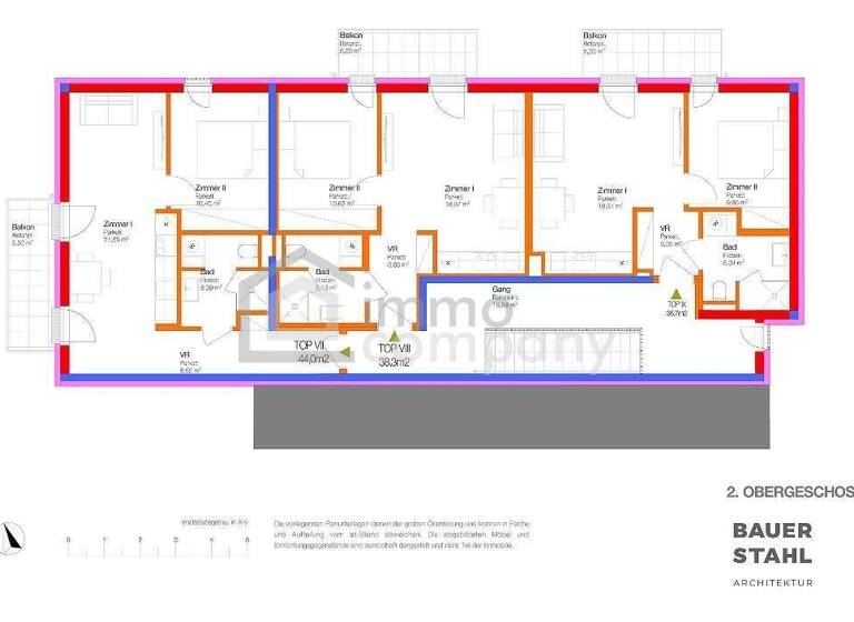 Wohnung zum Kauf 175.000 € 2 Zimmer 37 m² Wilhering 4073