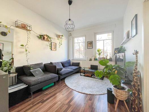 Wohnung zur Miete 625 € 2 Zimmer 38,4 m² St Johannis Nürnberg 90419