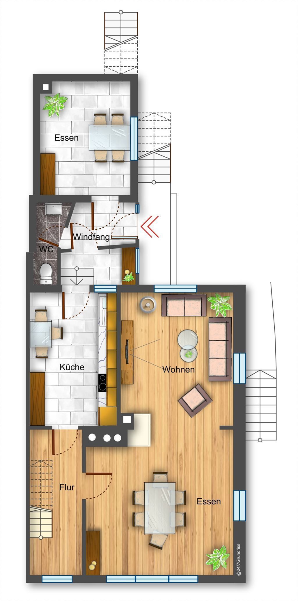 Doppelhaushälfte zum Kauf 350.000 € 5 Zimmer 157 m²<br/>Wohnfläche 436 m²<br/>Grundstück ab sofort<br/>Verfügbarkeit Schnaitheim Heidenheim 89520