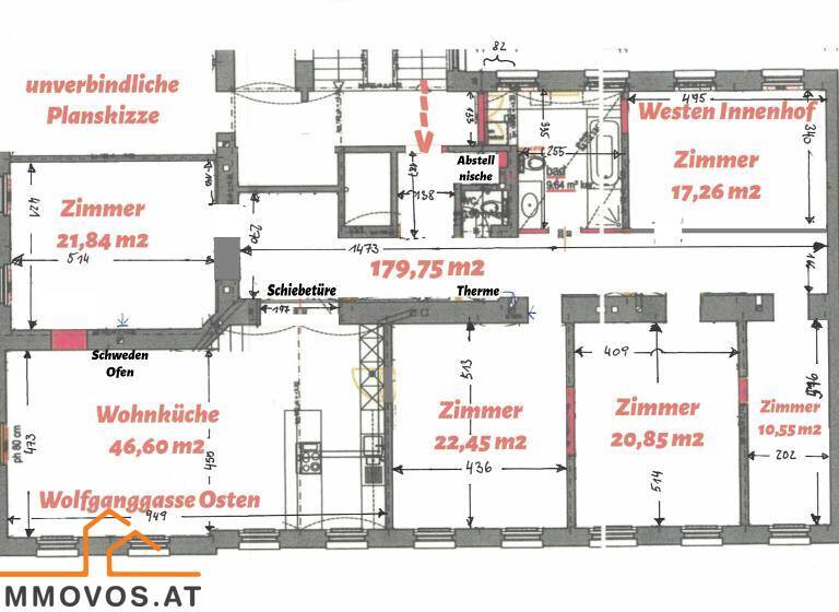 WG-Zimmer zum Kauf 719.000 € 6 Zimmer 180 m² Wien 12.,Meidling 1120