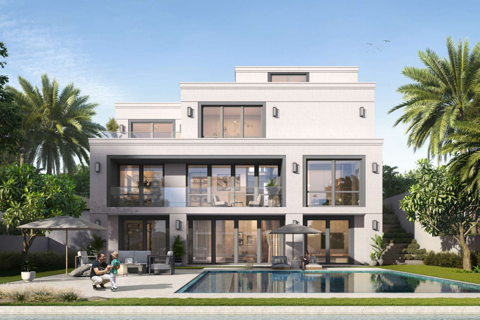 Villa zum Kauf 4.636.314 € 6 Zimmer 807,2 m²<br/>Wohnfläche 768 m²<br/>Grundstück Dubai