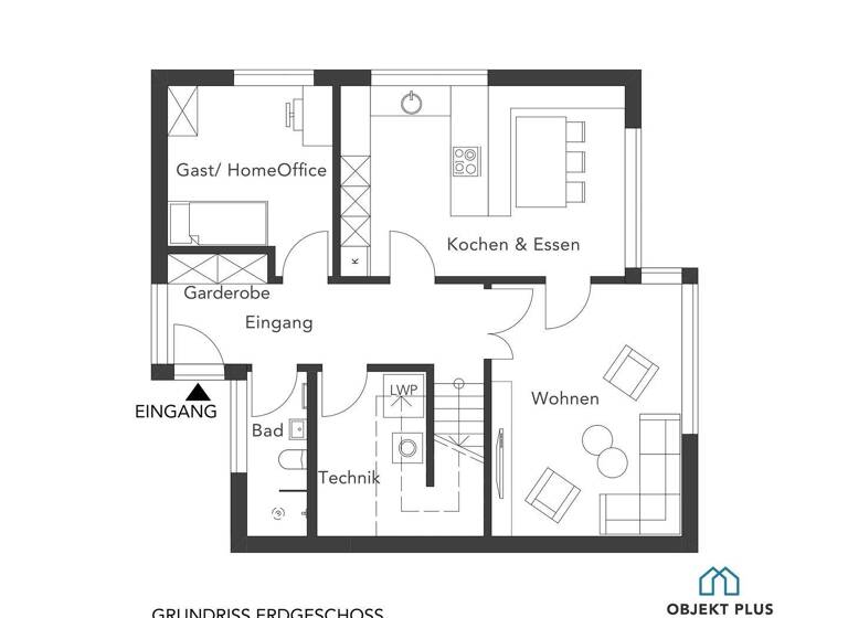 Einfamilienhaus zum Kauf provisionsfrei 641.750 € 5 Zimmer 158 m² 600 m² Grundstück Großpösna 04463