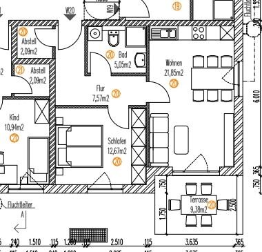 Wohnung zum Kauf provisionsfrei 295.000 € 2 Zimmer 53,9 m²<br/>Wohnfläche Gewerbestraße 15 Mettenheim-Hart Mettenheim 84562