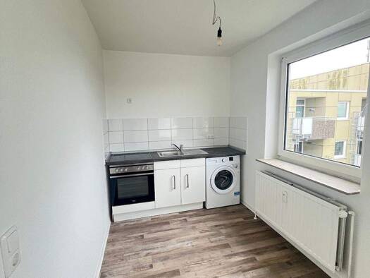 Wohnung zur Miete 339 € 1 Zimmer 27,9 m² 4. Geschoss frei ab sofort Nikolaus-Matthiesen-Straße 16 Weiche Flensburg 24941