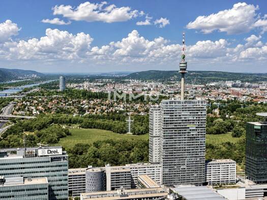 Wohnung zur Miete - Erstbezug 1.190 € 1 Zimmer 34,2 m² 48. Geschoss frei ab 01.11.2026 Donaustadt 1220