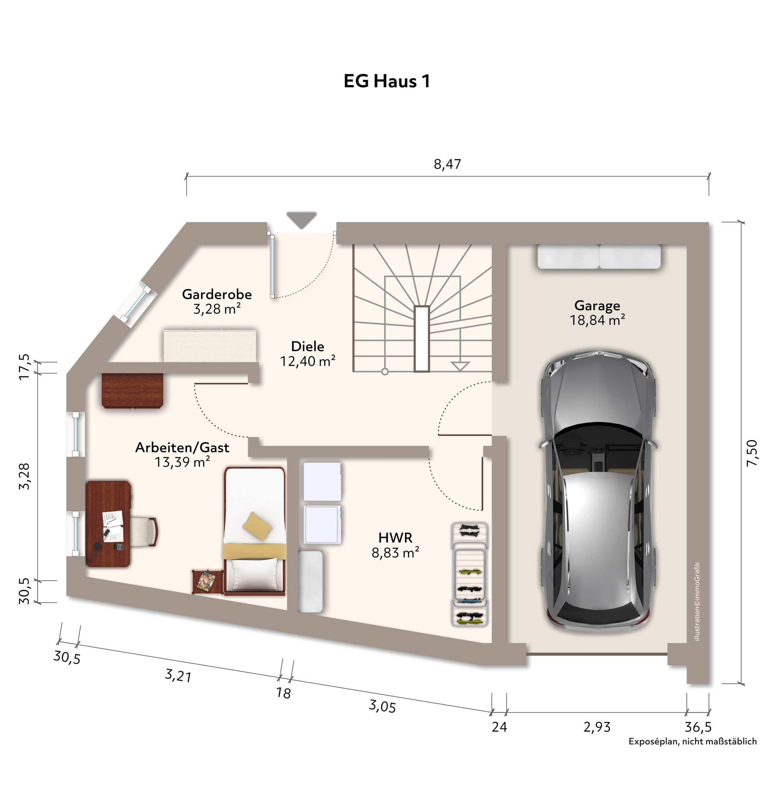 Reihenendhaus zum Kauf provisionsfrei 475.000 € 6 Zimmer 153,6 m²<br/>Wohnfläche 95 m²<br/>Grundstück Hinterm Rasen 1A-H1 Ilmenau Ilmenau 98693