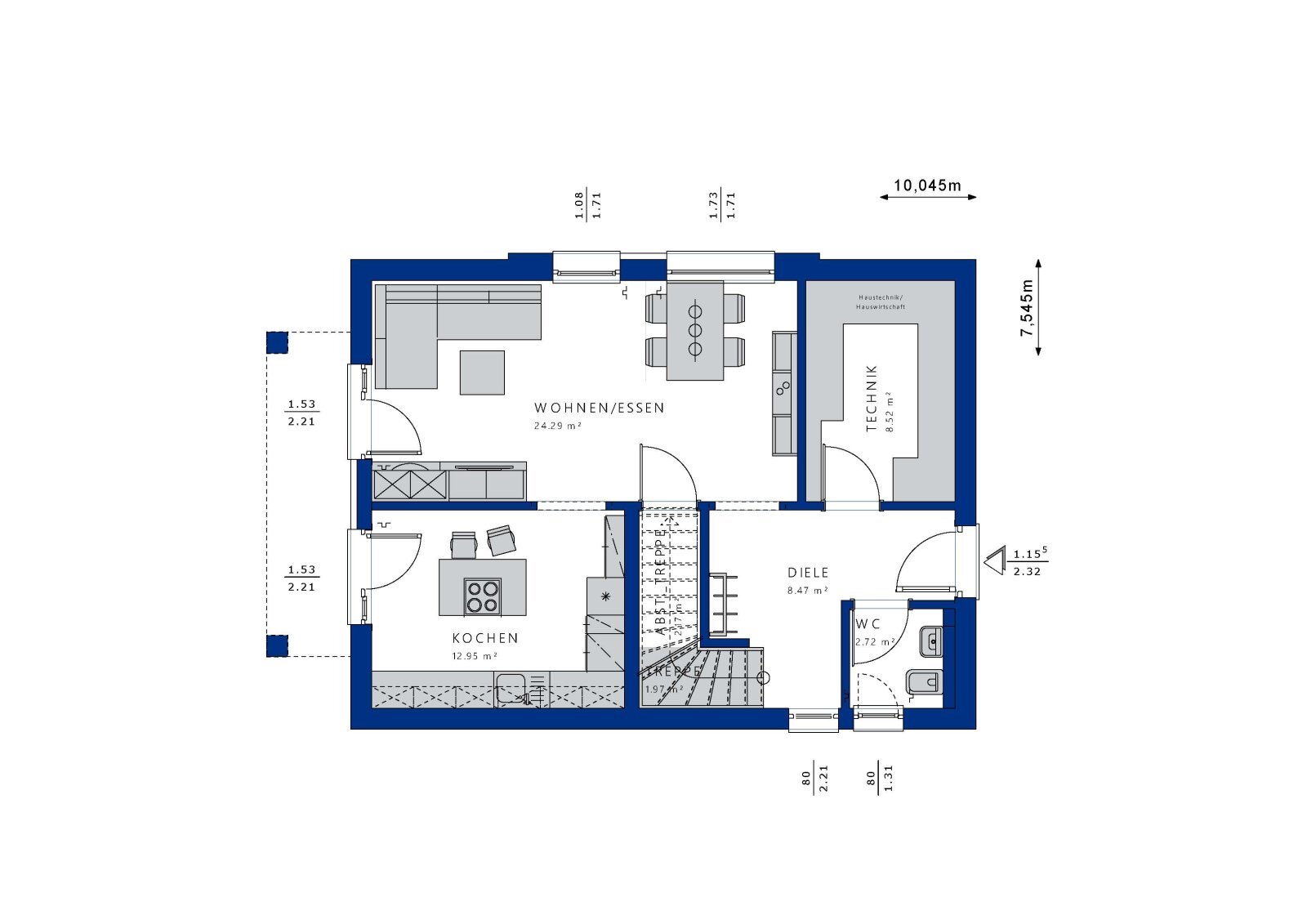 Einfamilienhaus zum Kauf 395.720 € 4 Zimmer 120 m²<br/>Wohnfläche 485 m²<br/>Grundstück Oberwohlsbach Rödental 96472