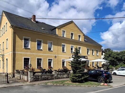 Hotel zum Kauf provisionsfrei 249.000 € 28 Zimmer 54 Betten 150 m² Gastrofläche 1.350 m² Grundstück Cunnersdorf Gohrisch 01824