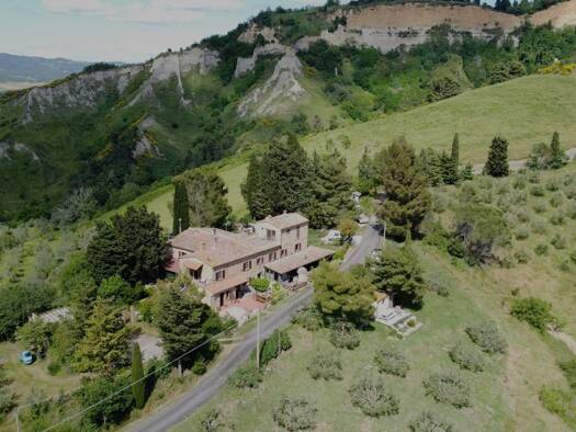 Bauernhaus zum Kauf 360.000 € 6 Zimmer 86 m² 1.730 m² Grundstück Panoramablick Sobrigau Volterra