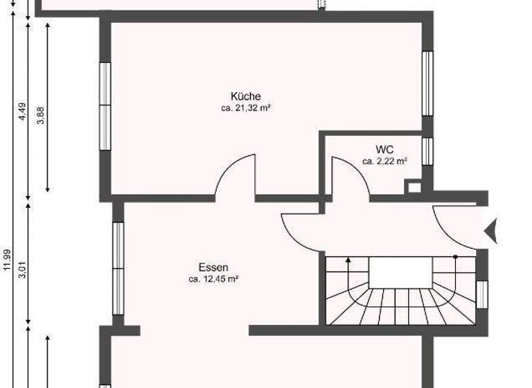 Einfamilienhaus zur Miete 1.980 € 4 Zimmer 152 m² 332 m² Grundstück Leutershausen Hirschberg an der Bergstraße - Leutershausen 69493