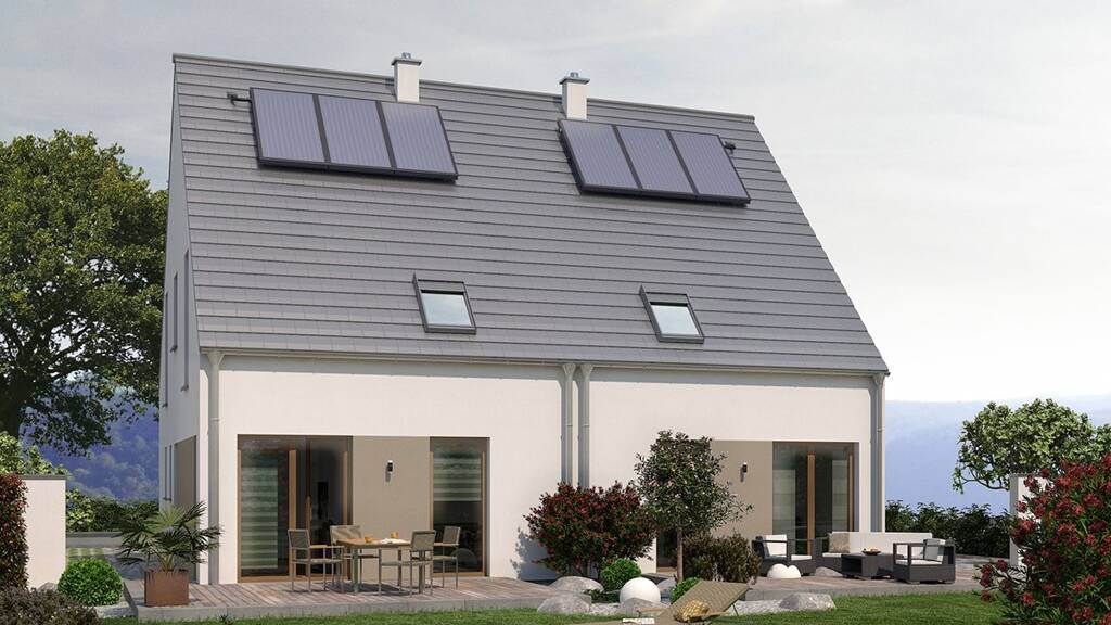 Doppelhaushälfte zum Kauf 518.500 € 3 Zimmer 112,6 m² 380 m² Grundstück Uehlfeld 91486