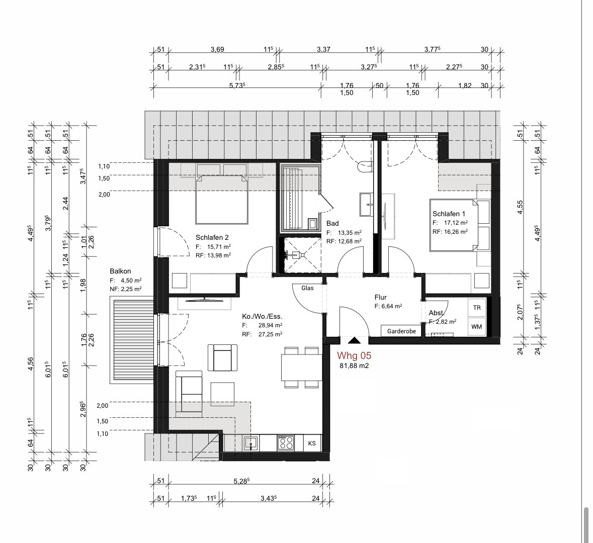 Wohnung zum Kauf 585.000 € 3 Zimmer 81,9 m²<br/>Wohnfläche Grömitz Grömitz 23743