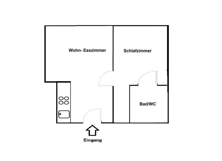 Wohnung zur Miete 578 € 2 Zimmer 40 m² 2. Geschoss Griesplatz 7 Gries Graz 8020