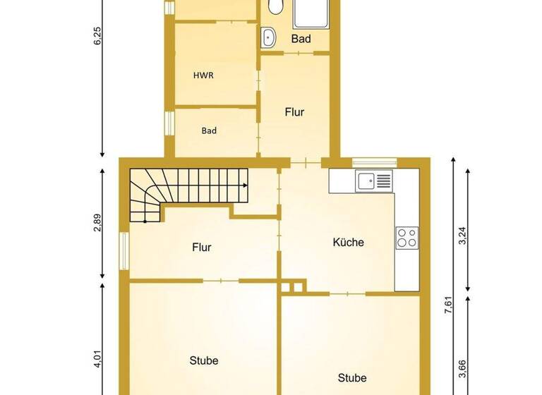Einfamilienhaus zum Kauf provisionsfrei 255.000 € 4 Zimmer 100 m² 640 m² Grundstück Westerrönfeld 24784