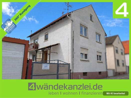 Einfamilienhaus zum Kauf 219.000 € 5 Zimmer 126,9 m² 286 m² Grundstück Hanhofen 67374