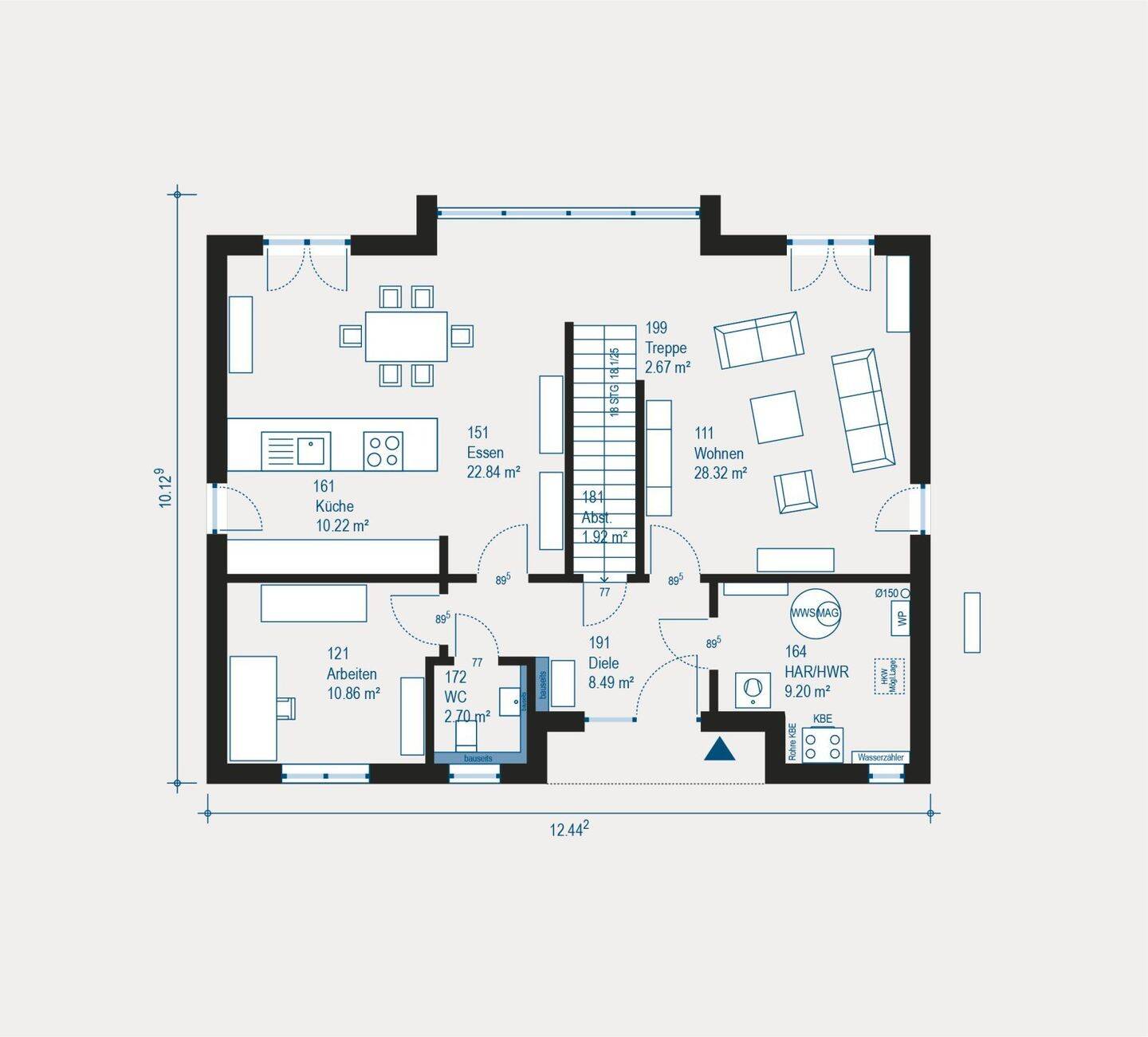 Immobilie in Salach - Wohnen im Sonnenschein - mit traumhaftem Gartenparadies - Bild 2