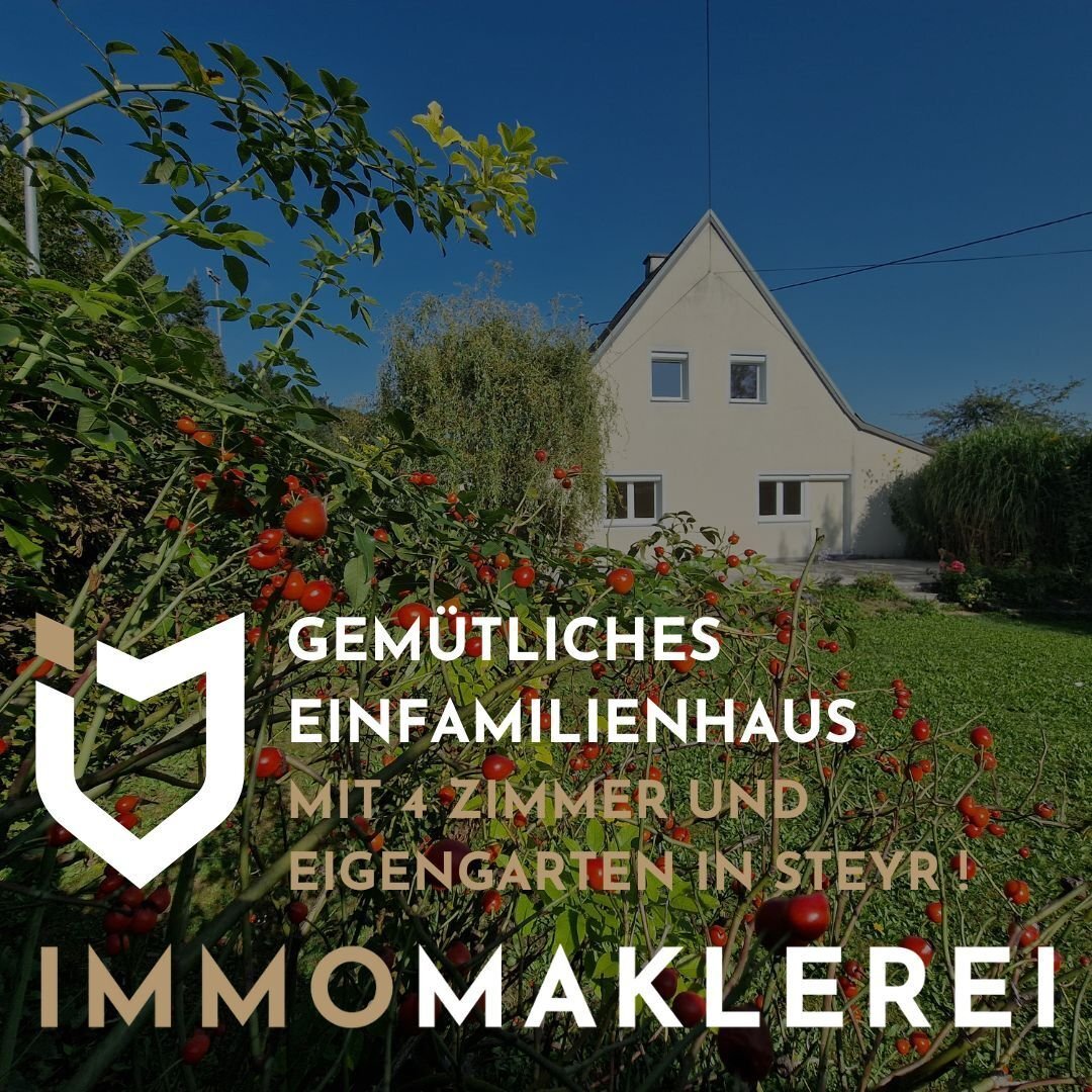 Einfamilienhaus zur Miete 4 Zimmer 80 m²<br/>Wohnfläche 882 m²<br/>Grundstück 01.11.2024<br/>Verfügbarkeit Steyr Steyr 4400