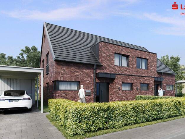 Doppelhaushälfte zum Kauf 437.900 € 4 Zimmer 125,8 m² 321 m² Grundstück Vechta 49377