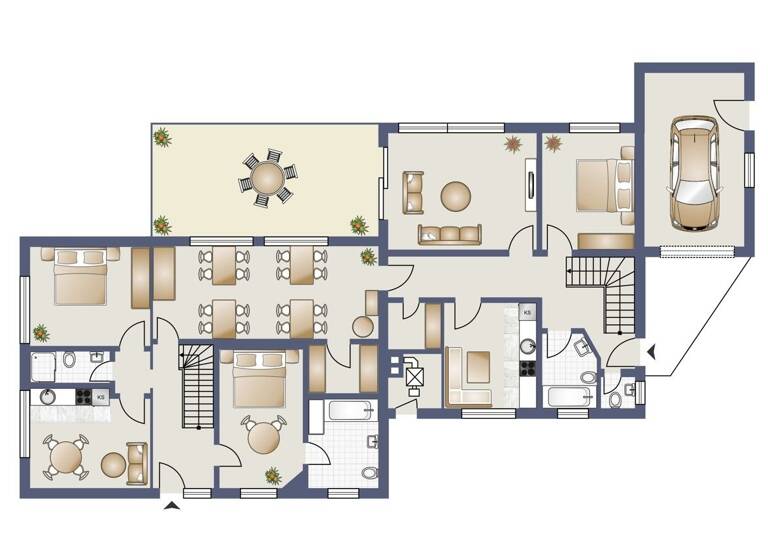 Haus zum Kauf 369.000 € 12 Zimmer 300 m²<br/>Wohnfläche 635 m²<br/>Grundstück Esens Esens 26427