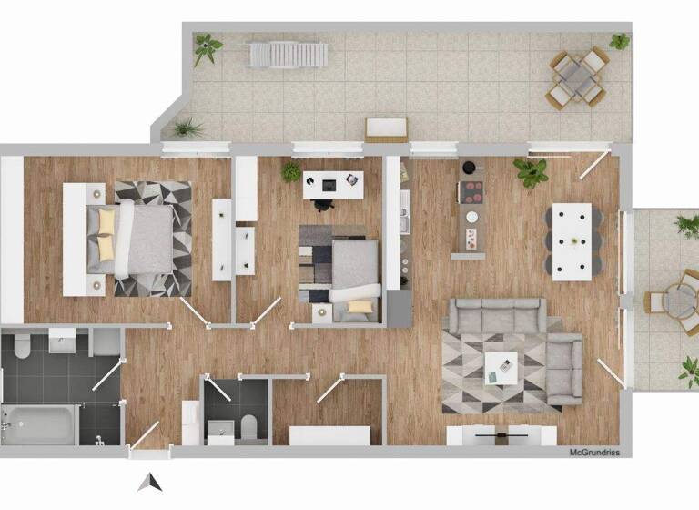 Wohnung zum Kauf 398.000 € 3 Zimmer 121 m² 1. Geschoss Blaubeuren 89143