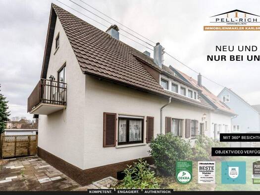 Einfamilienhaus zum Kauf 620.000 € 9 Zimmer 192 m² 603 m² Grundstück Mühlburg Karlsruhe 76185