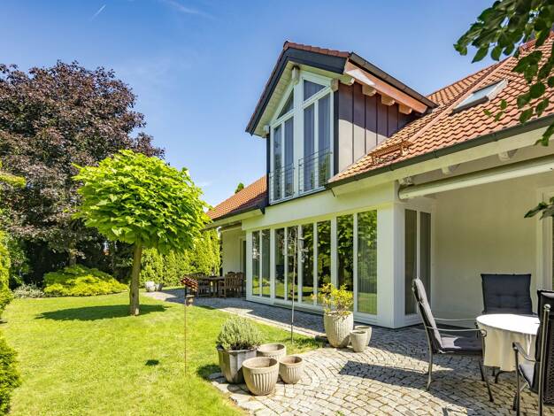Einfamilienhaus zum Kauf 1.350.000 € 5 Zimmer 281 m² 840 m² Grundstück Aufkirchen Oberding 85445