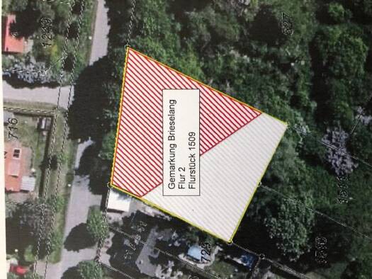 Grundstück zum Kauf 395.000 € 1.384 m² Grundstück Baugenehmigung vorhanden Falkenstraße 9 Brieselang 14656