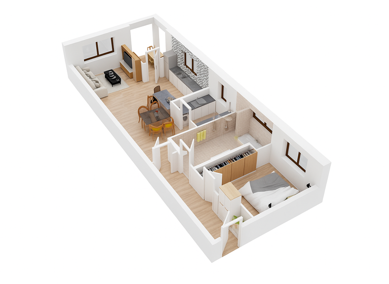 Wohnung zum Kauf 230.000 € 2 Zimmer 78,6 m² Preußisch Oldendorf 32361