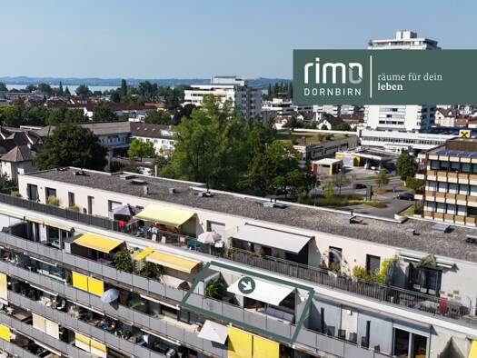 Terrassenwohnung zum Kauf 398.000 € 3 Zimmer 76,5 m² 5. Geschoss Schoellergasse 1a Bregenz 6900