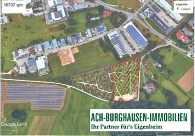 Freizeitgrundstück zum Kauf 10.737 m² Grundstück Lindach Burghausen 84489