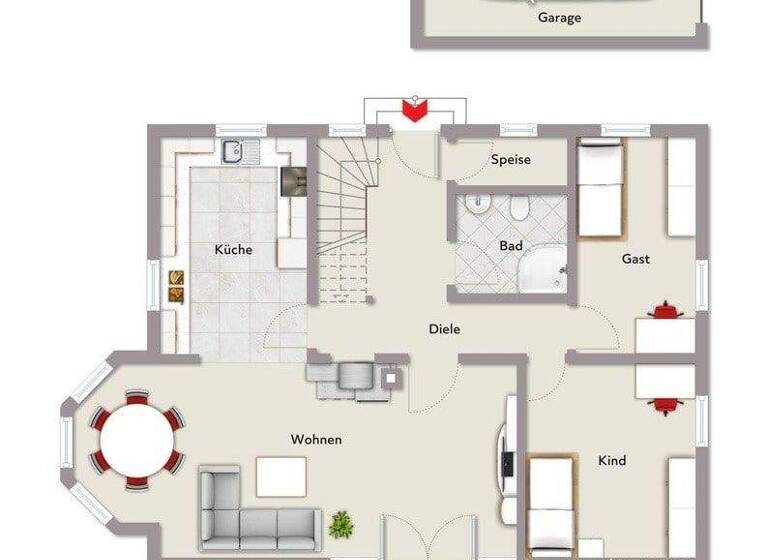 Einfamilienhaus zum Kauf 350.000 € 7 Zimmer 129,3 m² 494 m² Grundstück frei ab sofort Diebach 91583