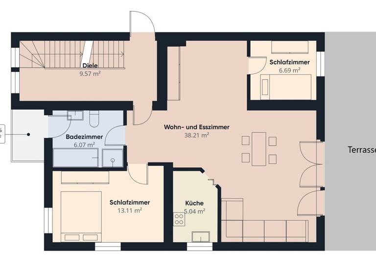 Wohnung zum Kauf 199.000 € 3 Zimmer 70,5 m² Reihen Sinsheim / Reihen 74889