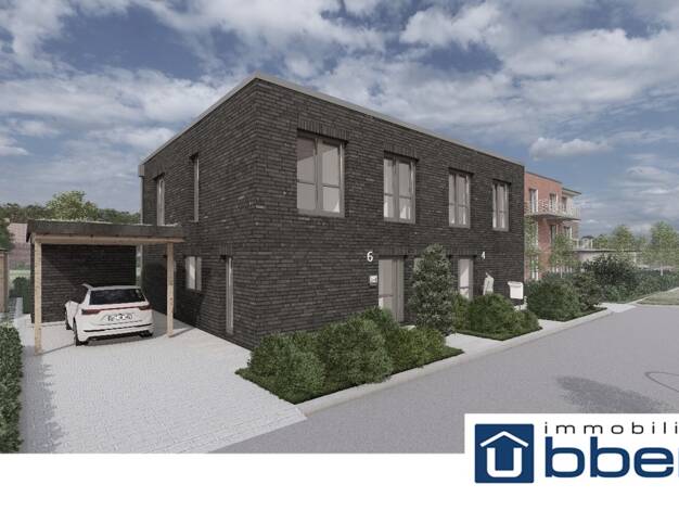 Doppelhaushälfte zum Kauf - Erstbezug 399.000 € 4 Zimmer 130 m² 260 m² Grundstück Innenstadt Aurich 26603