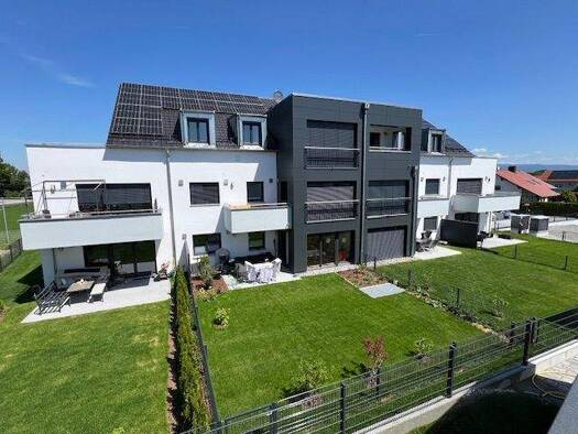 Wohnung zur Miete - Erstbezug 1.230 € 4 Zimmer 107,7 m² 2. Geschoss frei ab sofort Deggendorfer Straße 17b Uttenhofen Stephansposching 94569