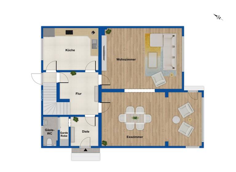 Doppelhaushälfte zum Kauf 849.000 € 5 Zimmer 154 m² 598 m² Grundstück Travemünde Lübeck 23570