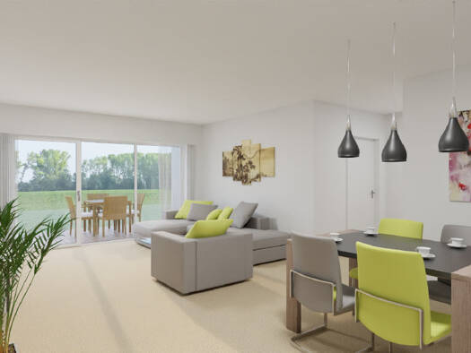 Wohnung zum Kauf - Erstbezug 439.700 € 3 Zimmer 80,6 m² Niederweiler Müllheim 79379